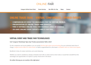 Online Fair Website